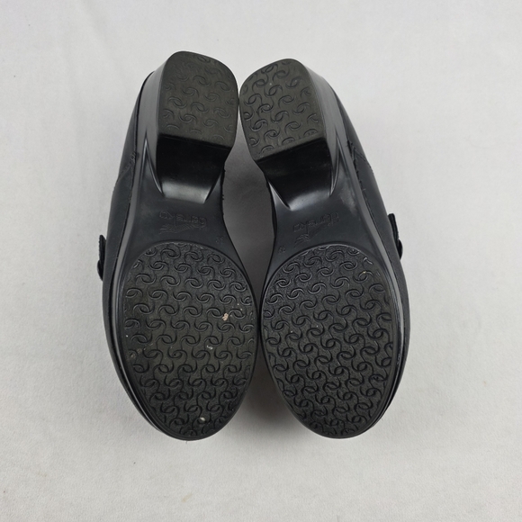 Dansko Tamara Leather Buckle Monk Strap Clog Style # 4800020200 Womens EU 38 - Picture 6 of 7